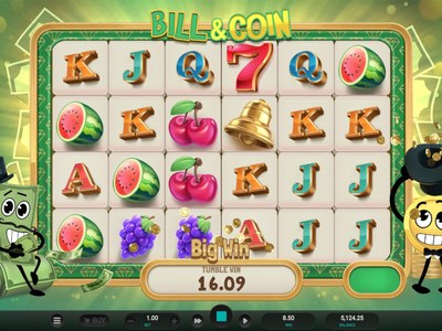 Видеослот Bill And Coin студии Relax Gaming