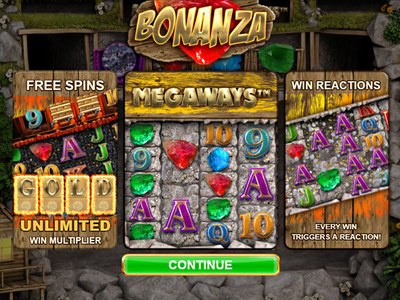 Игровой аппарат Bonanza Megaways — Big Time Gaming