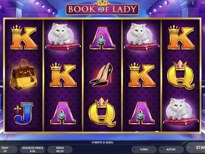 Слот Book Of Lady от Endorphina
