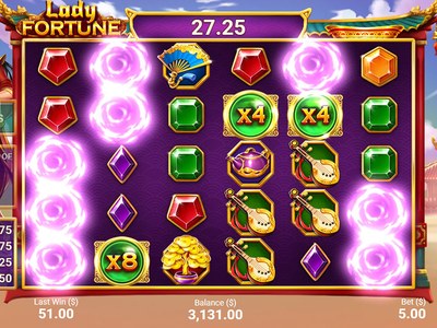 Игровой автомат Lady Fortuna студии Onetouch