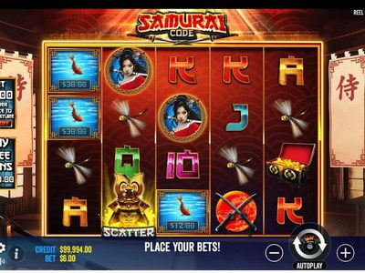 Игровой аппарат Samurai Code производителя Pragmatic Play